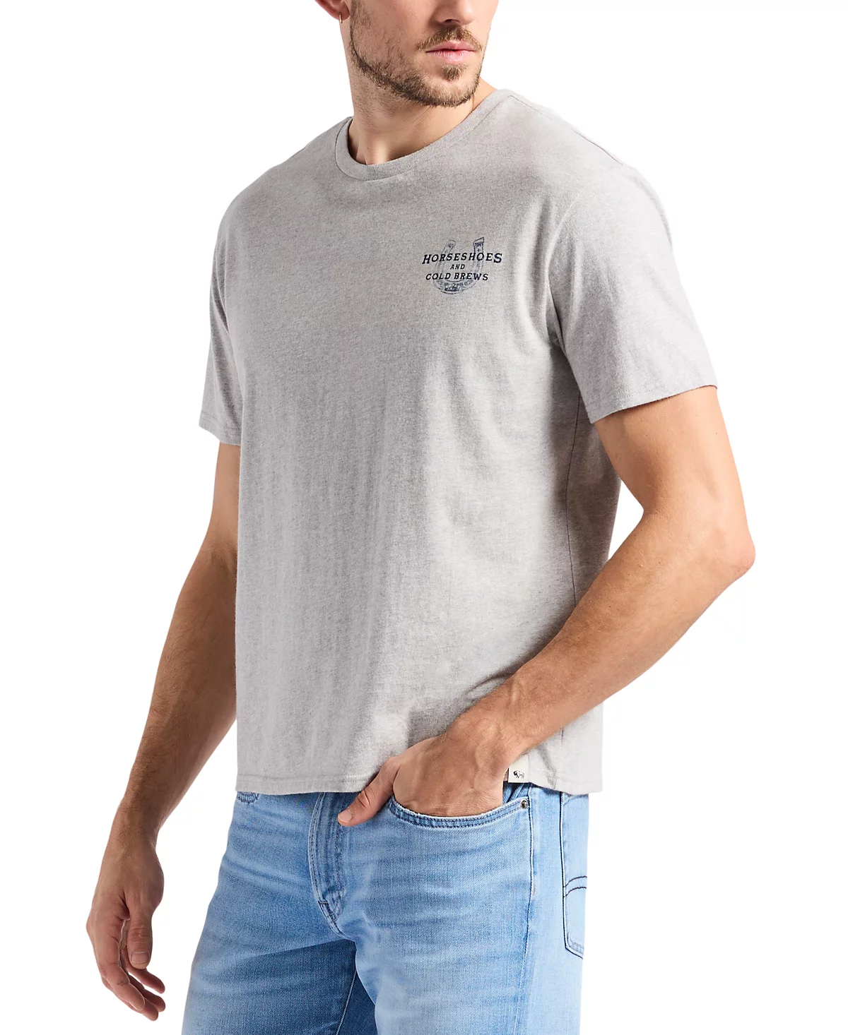 Мужская футболка с круглым вырезом и коротким рукавом с логотипом Tatstrup 4990₽