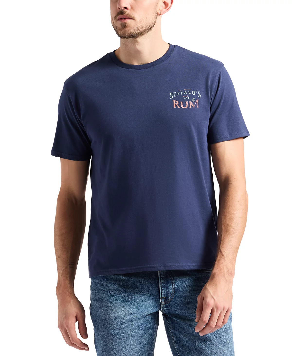 Мужская футболка Taneer с коротким рукавом и графическим вырезом лодочкой 4990₽