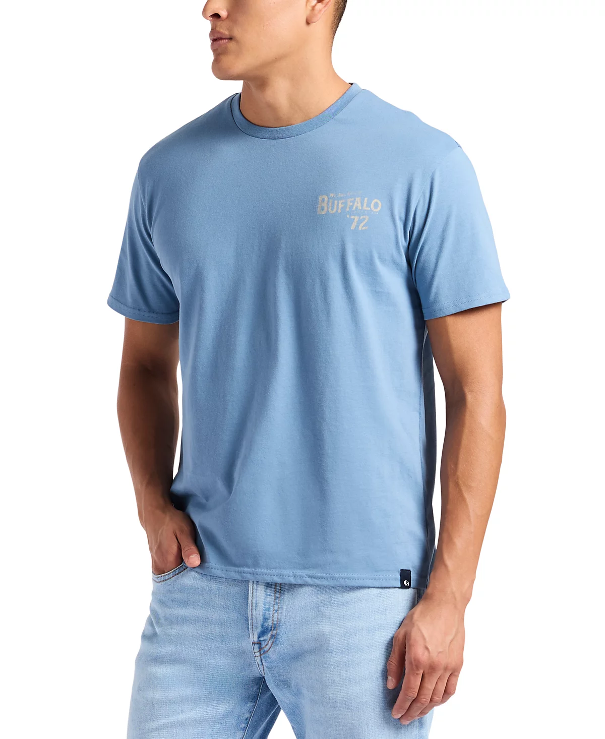 Мужская футболка свободного кроя Tuffalo с коротким рукавом и круглым вырезом с графическим логотипом 4990₽