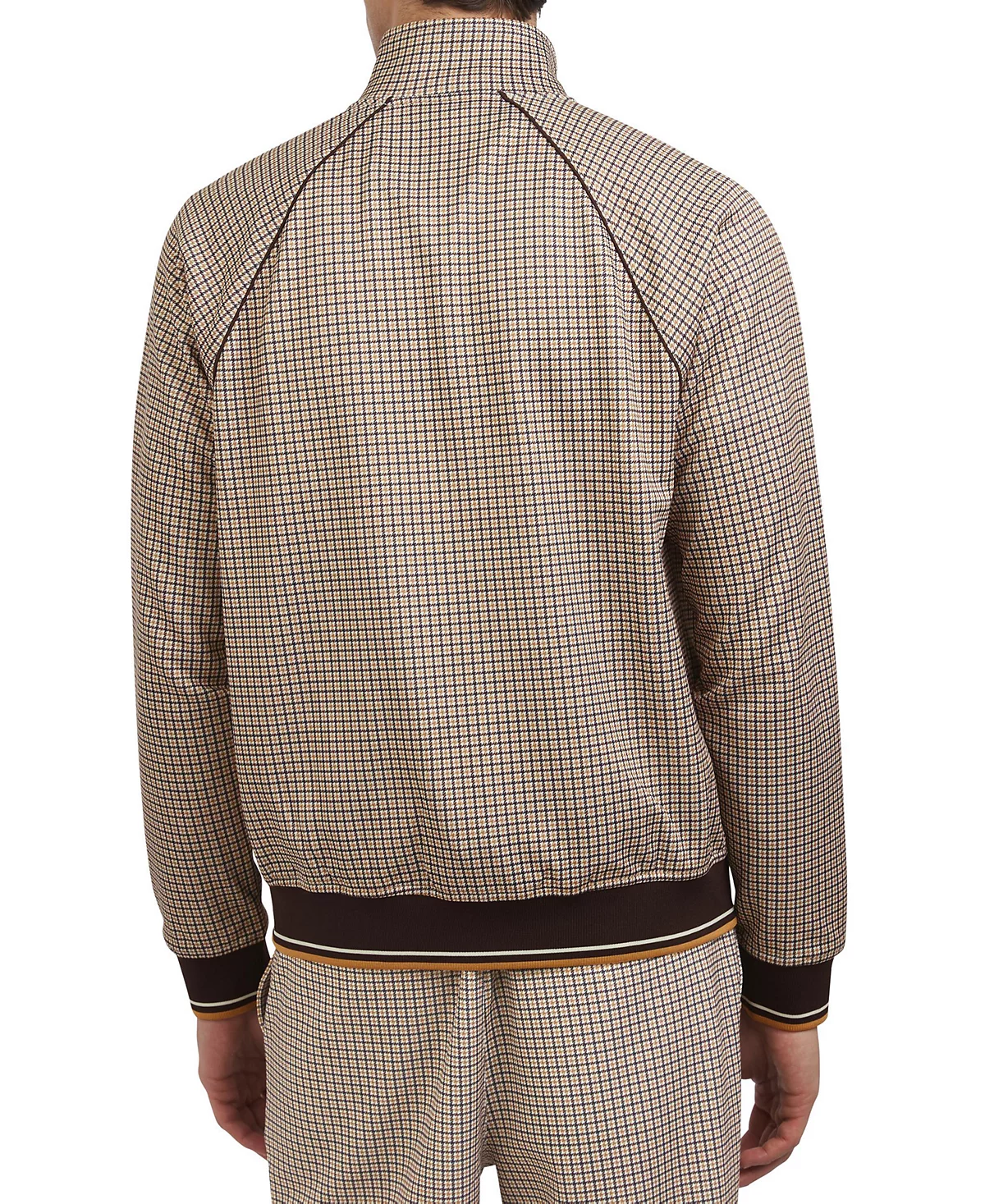 Мужская спортивная куртка Ben Sherman в клетку Хаундстут обычного покроя на молнии 23790₽
