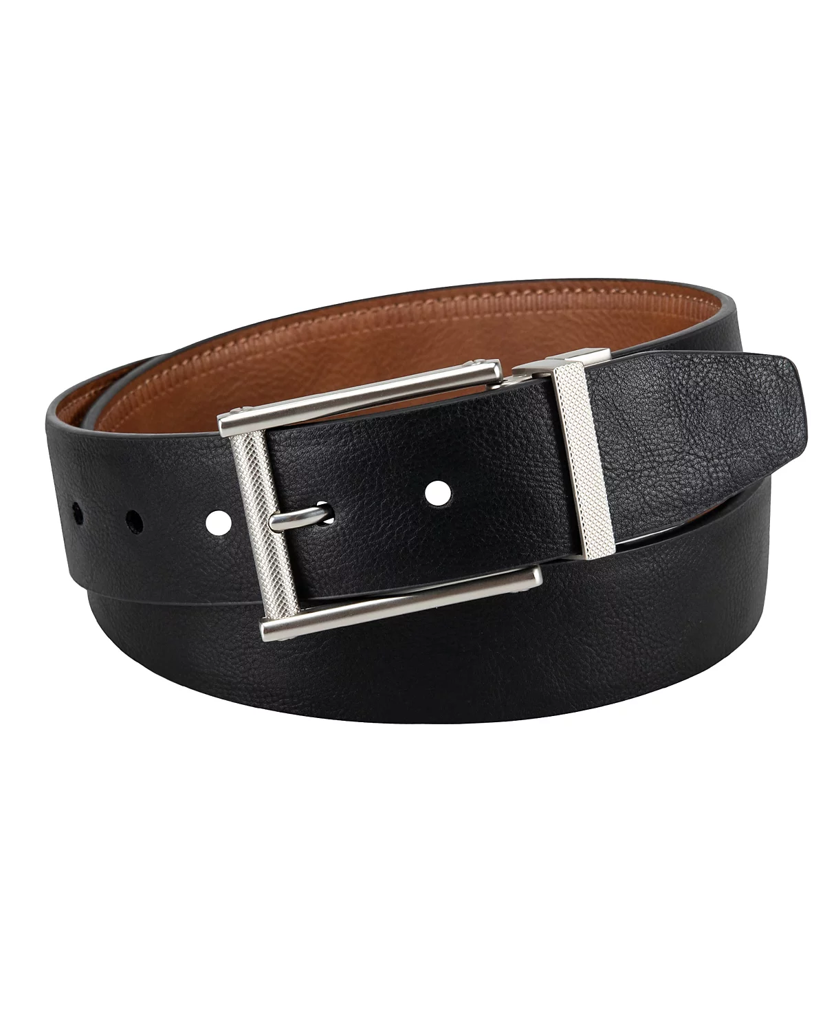 Мужской повседневный ремень 2-в-1 Kenneth Cole Reaction современный реверсивный стрейч 9990₽