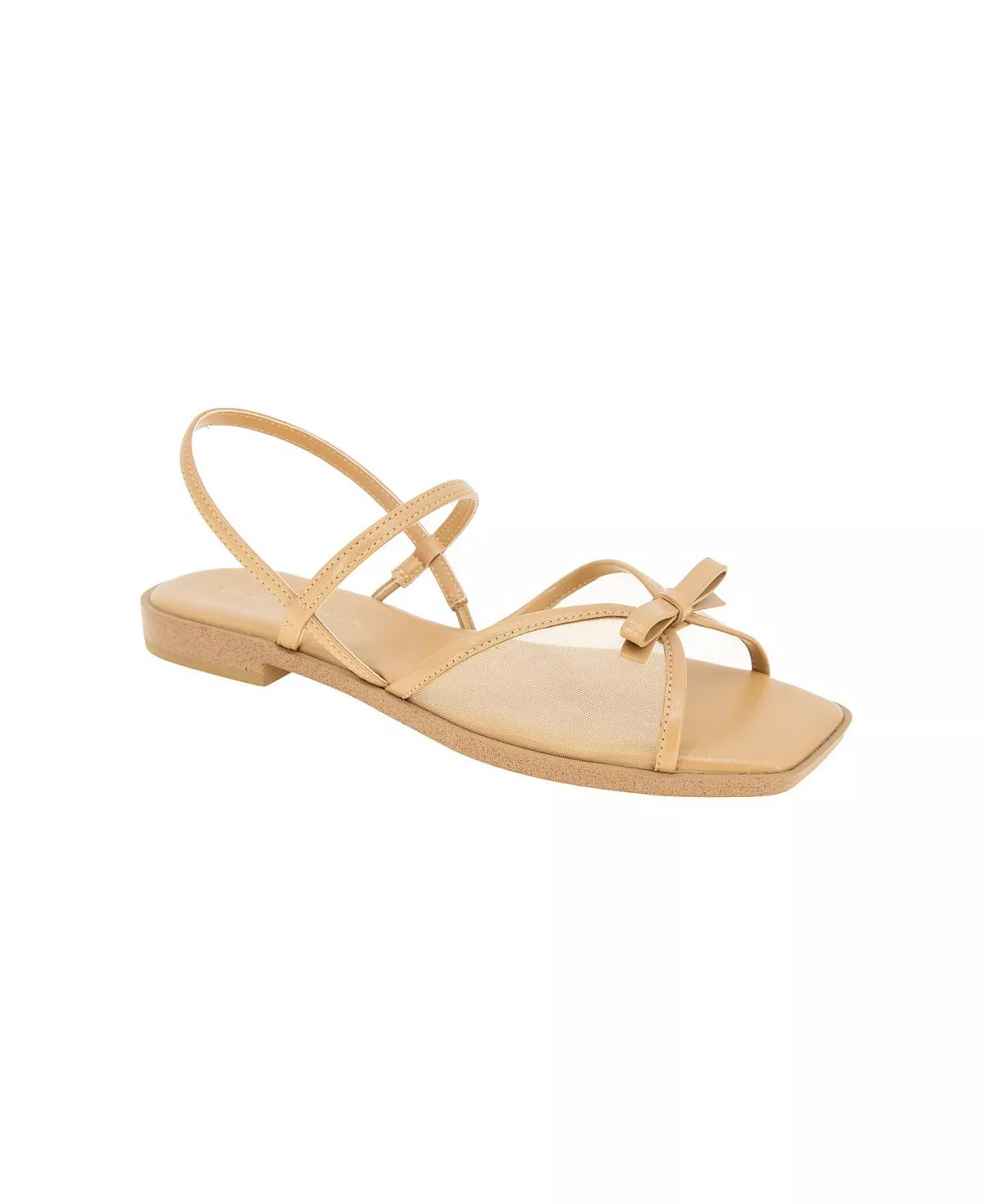 Женские босоножки на плоской подошве с кружевом 14990₽