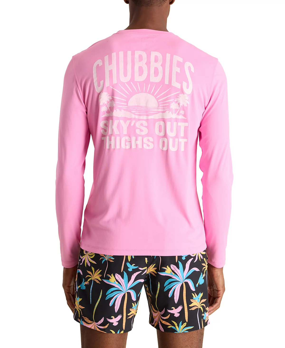 Мужская розовая футболка Chubbies N Proud от Chubbies 11290₽