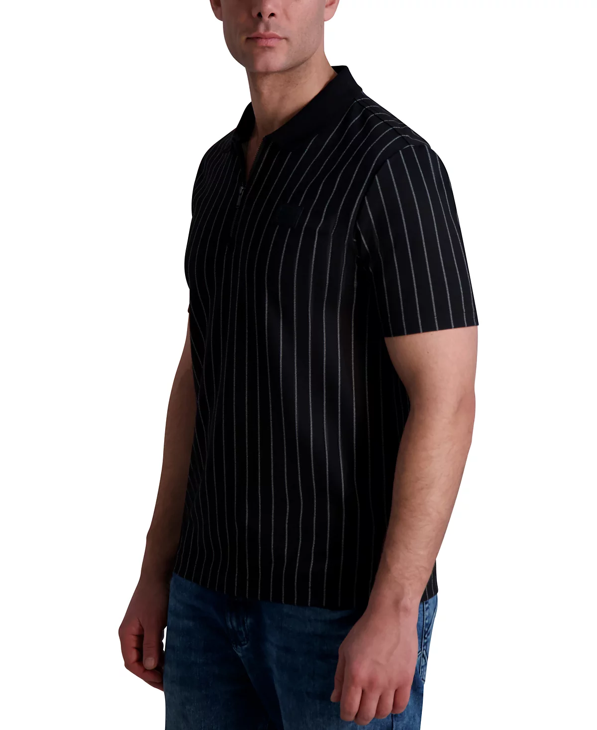 Мужская рубашка поло в полоску от Карла Лагерфельда в Париже 14990₽