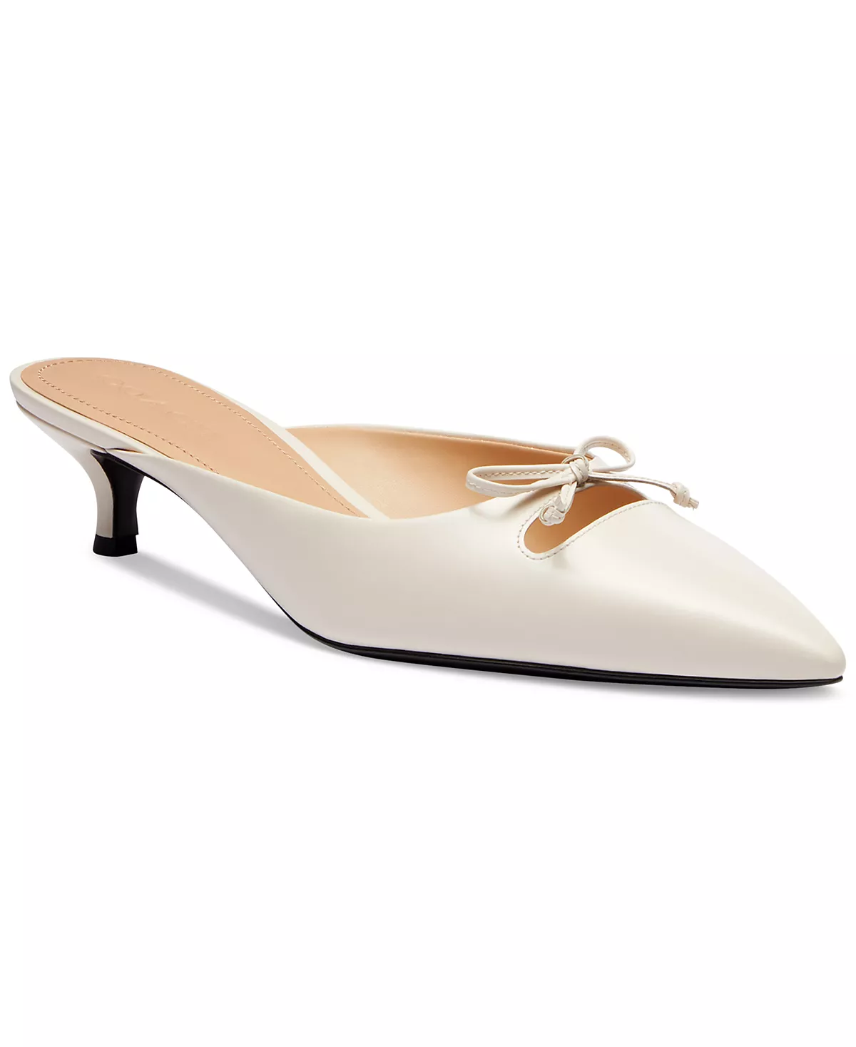 Женские шлепанцы для подиума украшенные бантом 37090₽