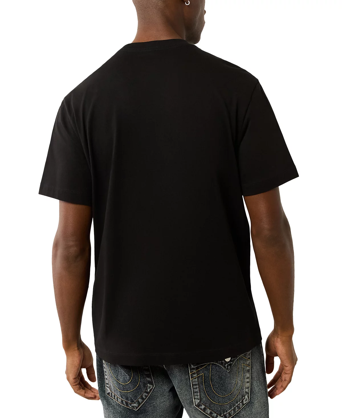 Мужская футболка с графическим логотипом True Religion высокой плотности 8390₽