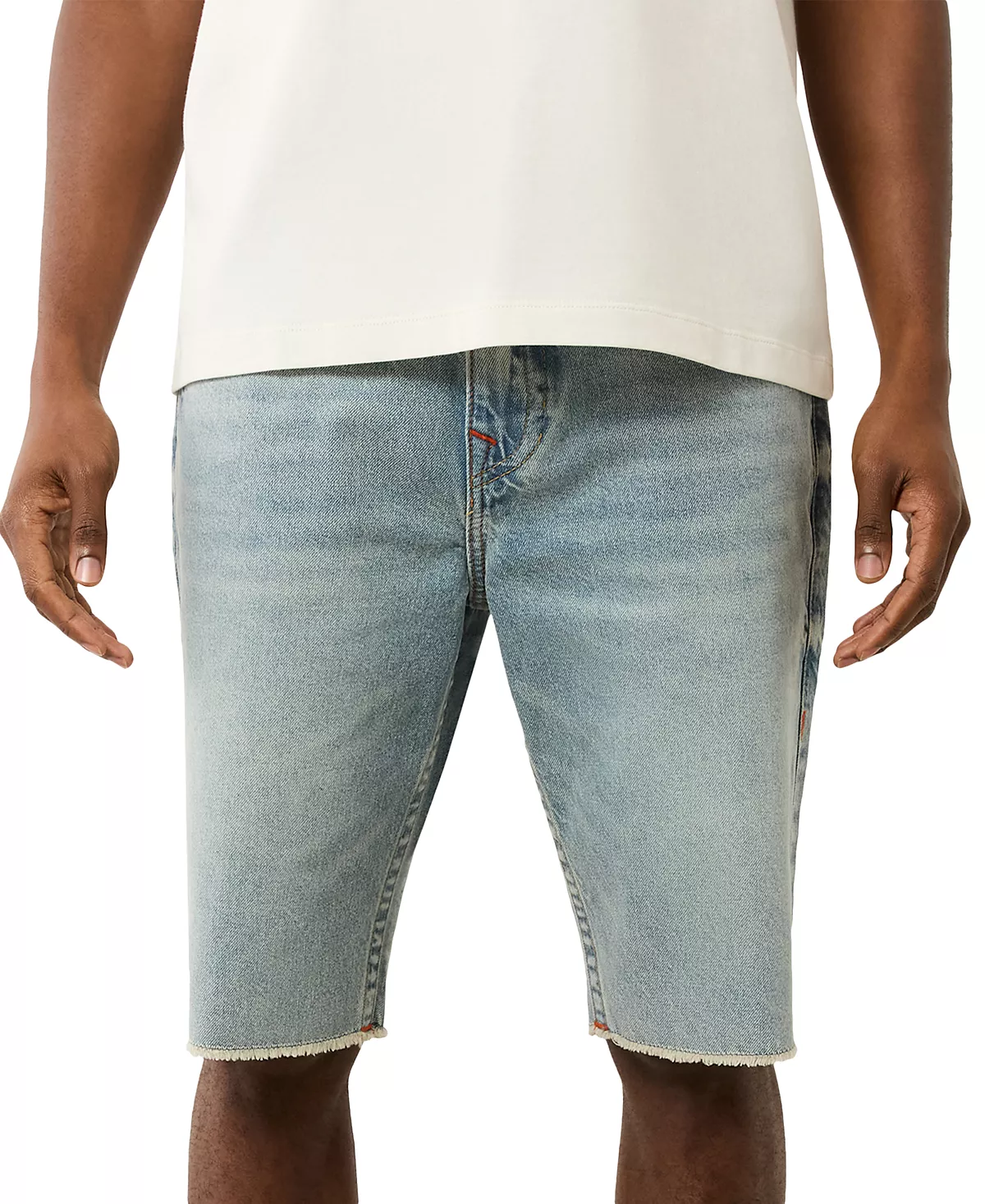 Мужские джинсовые шорты прямого кроя с потертым клапаном Ricky длиной 12 дюймов 22690₽