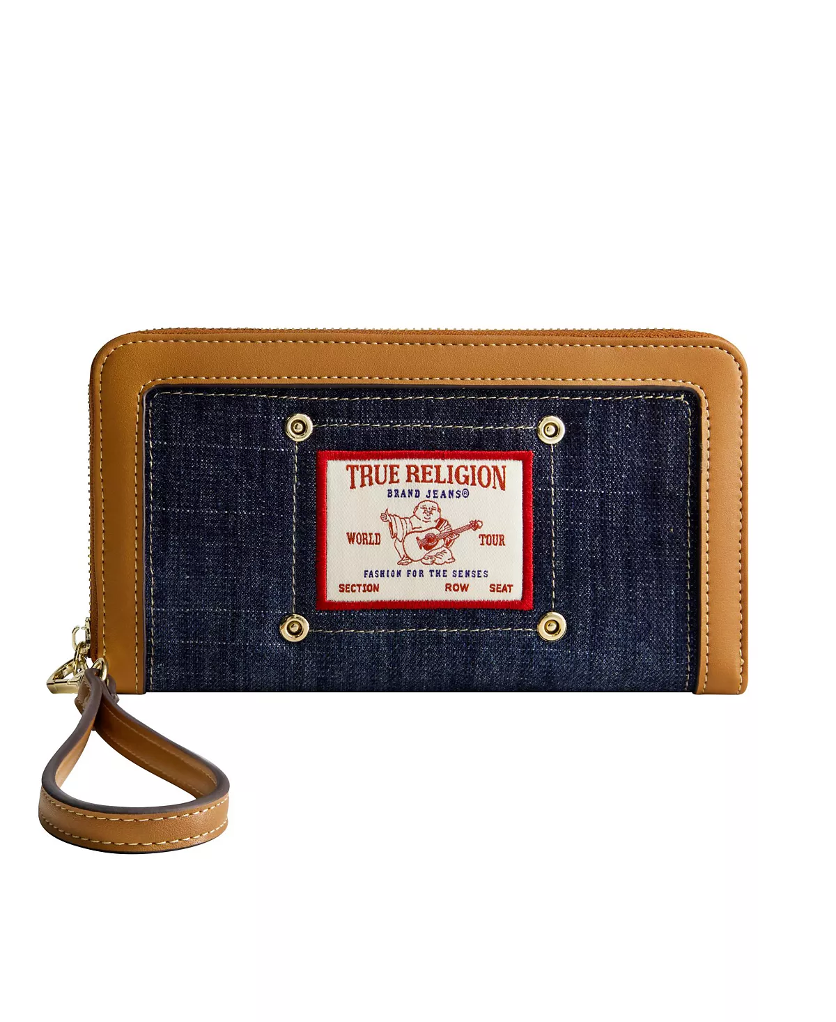 Браслет с нашивкой Будды застегивается на молнию вокруг запястья 4590₽