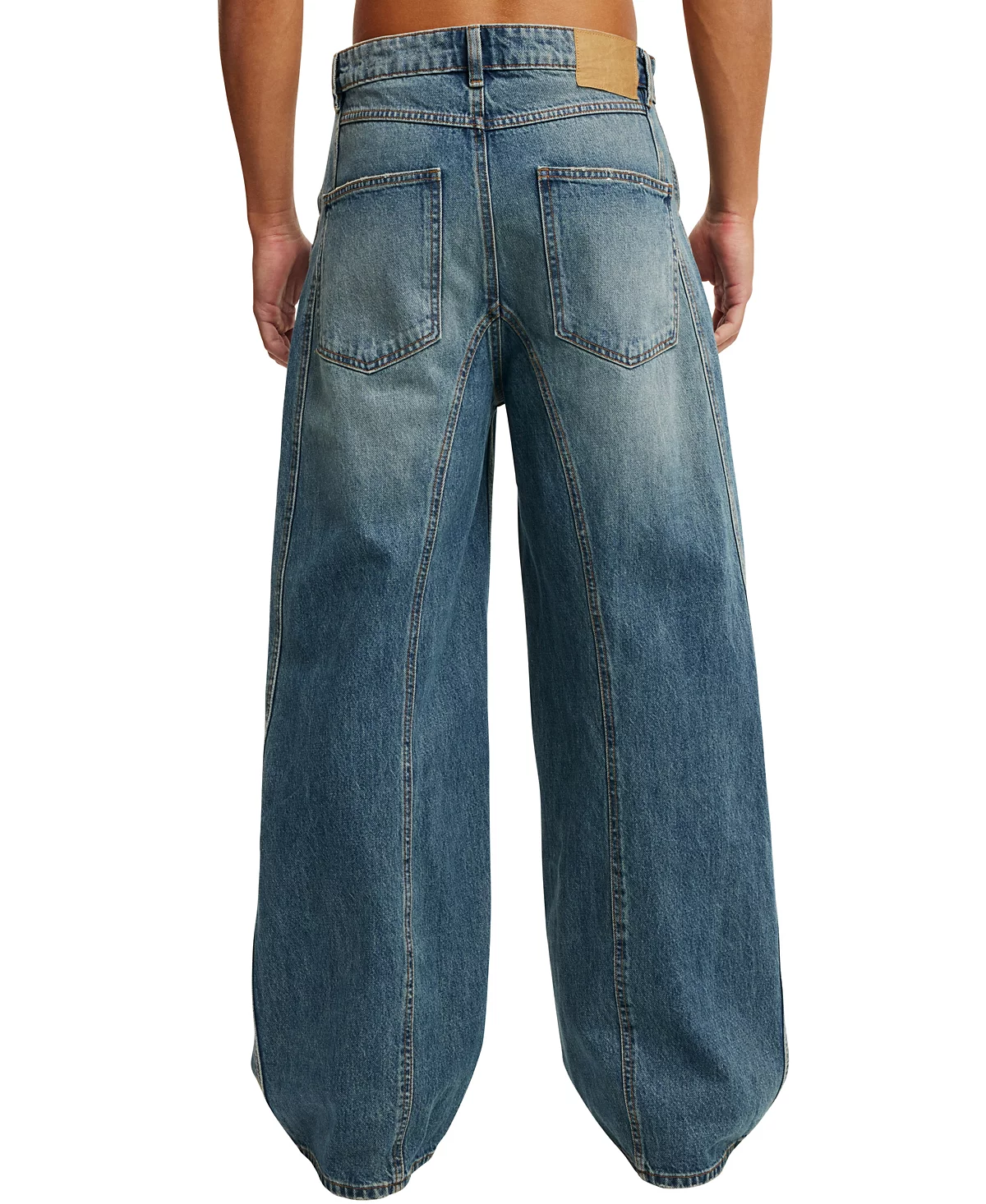 Мужские супер-мешковатые джинсы-баллоны ИЗ ХЛОПКА НА подкладке 11990₽