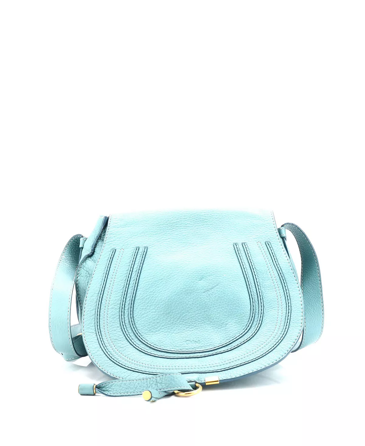 Кожаная сумка через плечо Marcie среднего размера из кожи 98490₽