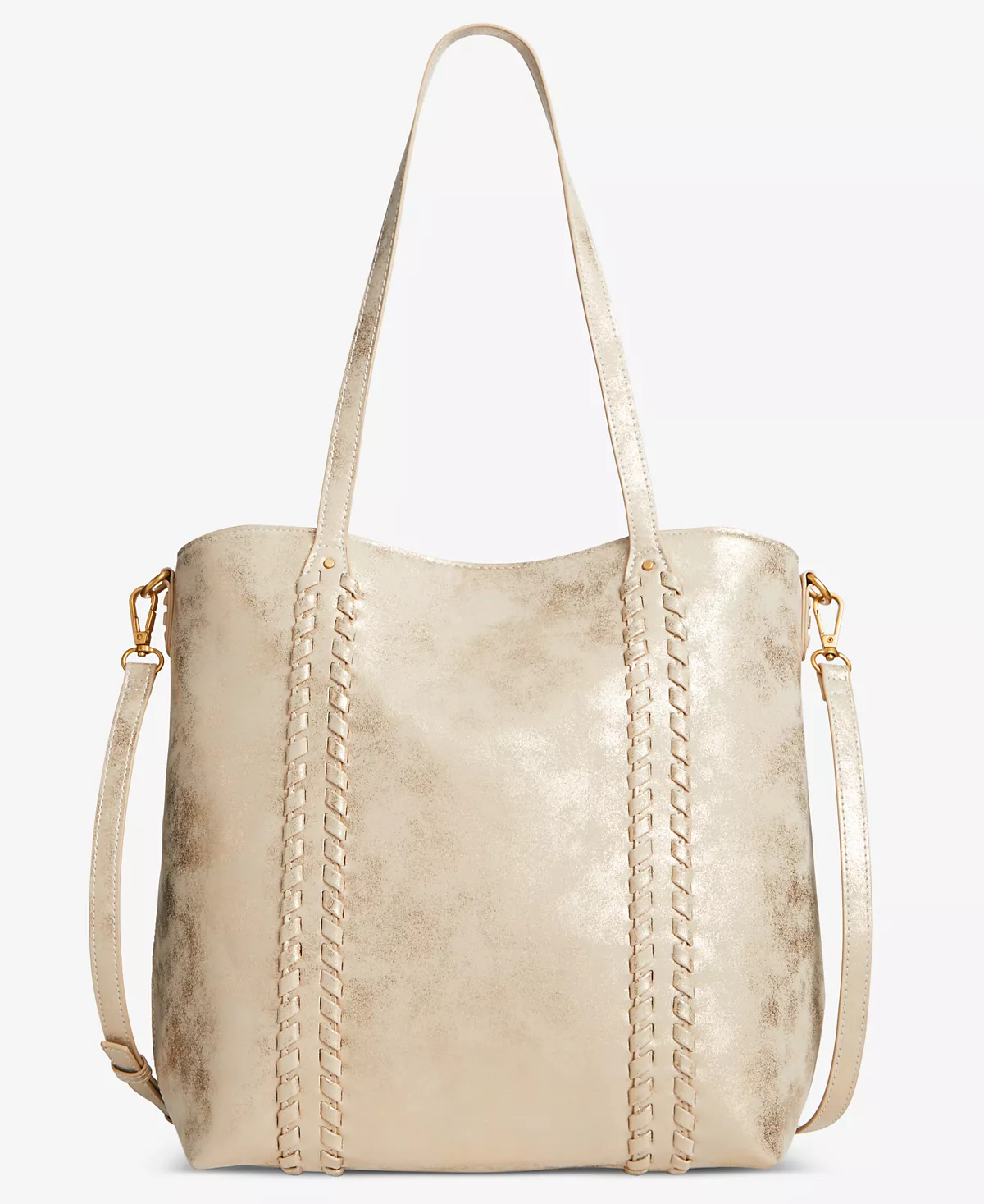 Сумка-тоут средней длины с узорчатым швом созданная для Macys 8490₽