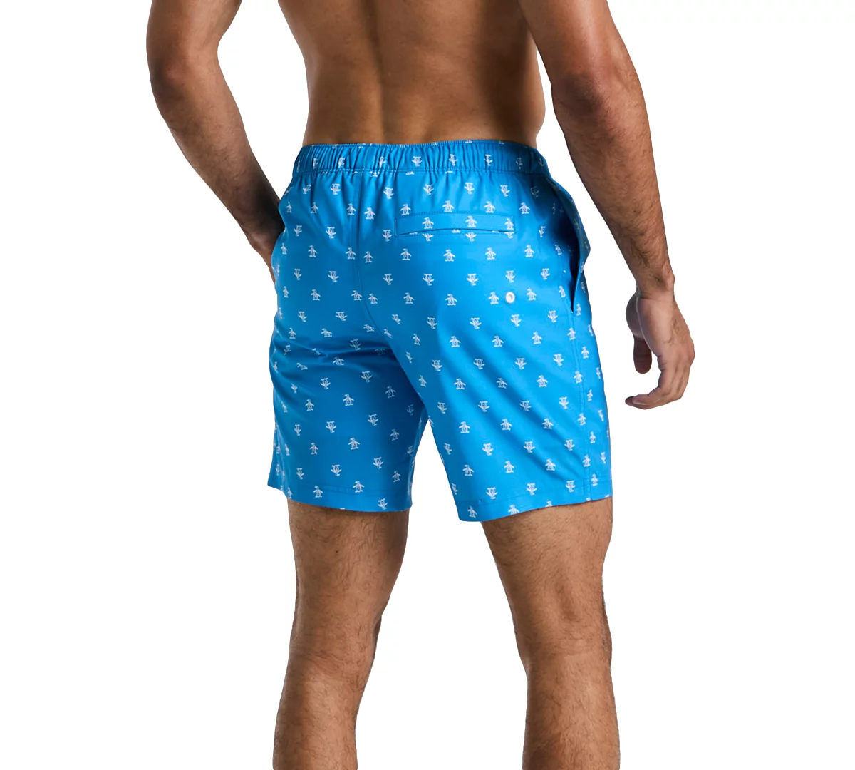 Оригинальные мужские плавки Penguin Slim Fit с логотипом на шнурке длиной 7 дюймов 14990₽