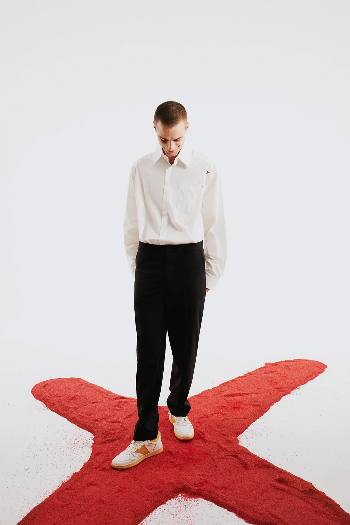 Мужская приталенная рубашка PCFG для мужчин