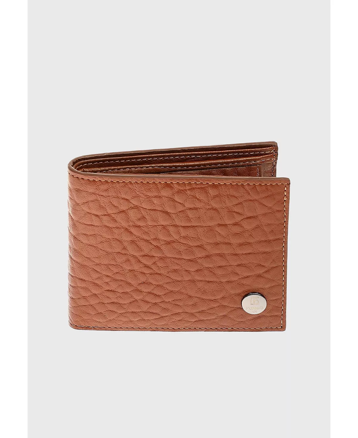 Мужской бумажник с перекрытием в виде слона из натуральной кожи 11390₽