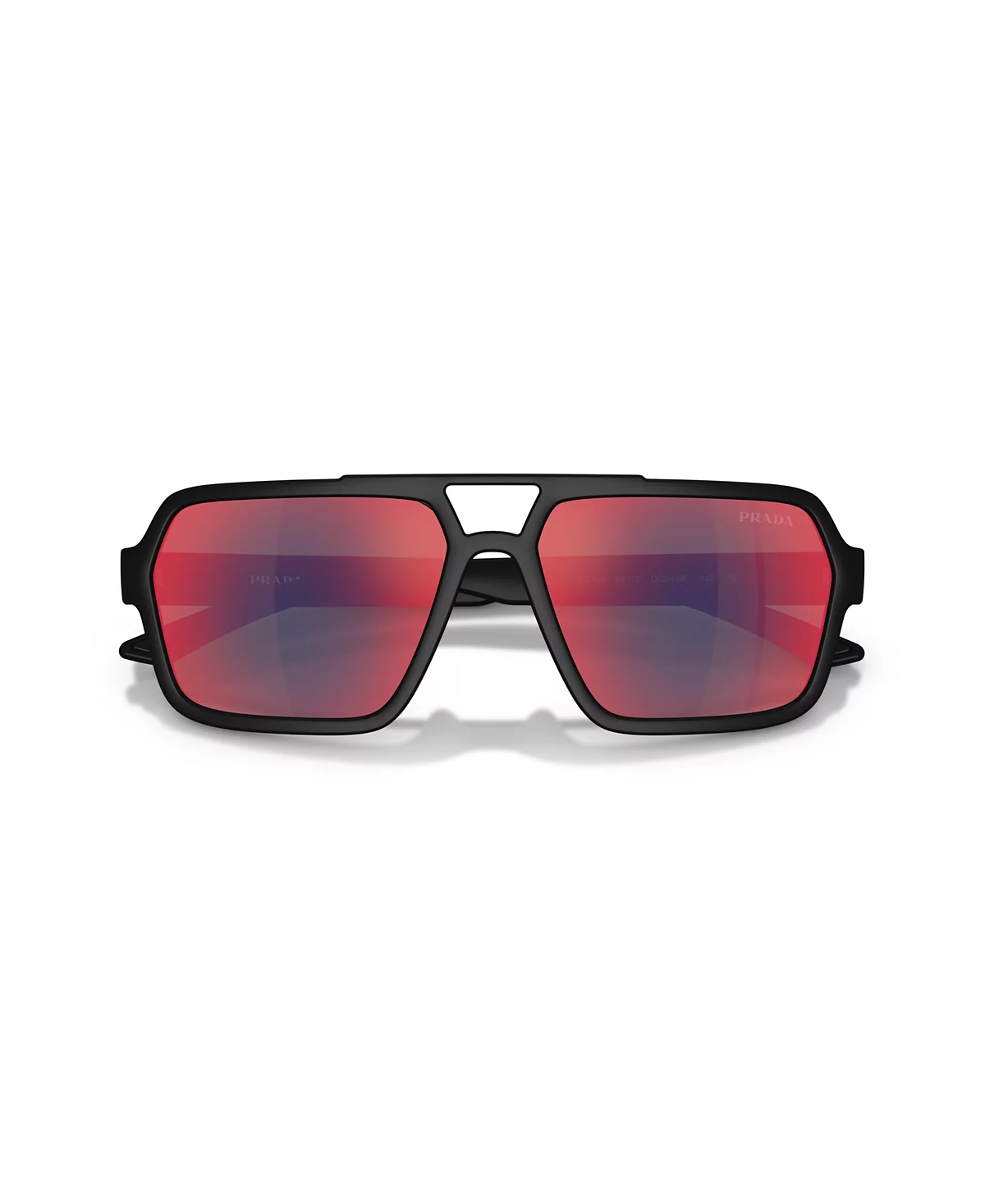 Мужские солнцезащитные очки Prada Linea Rossa больших размеров, PS A06S