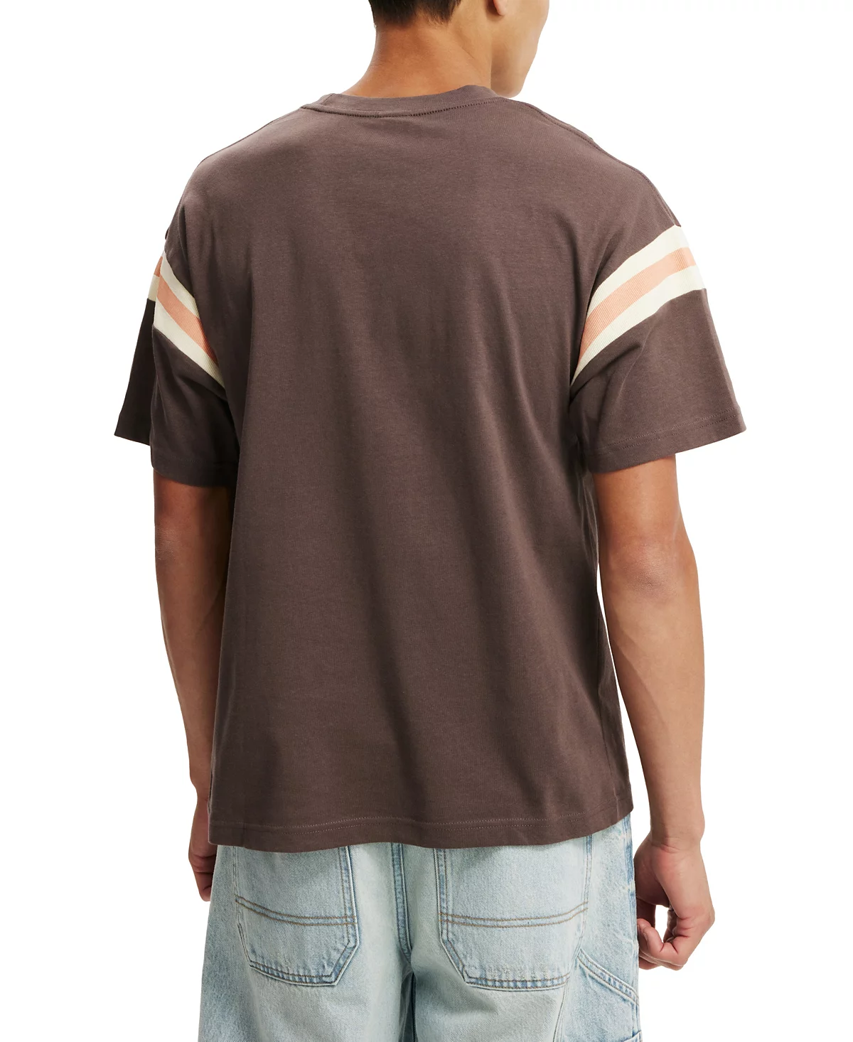 Мужская художественная футболка свободного кроя ИЗ ХЛОПКА 3290₽