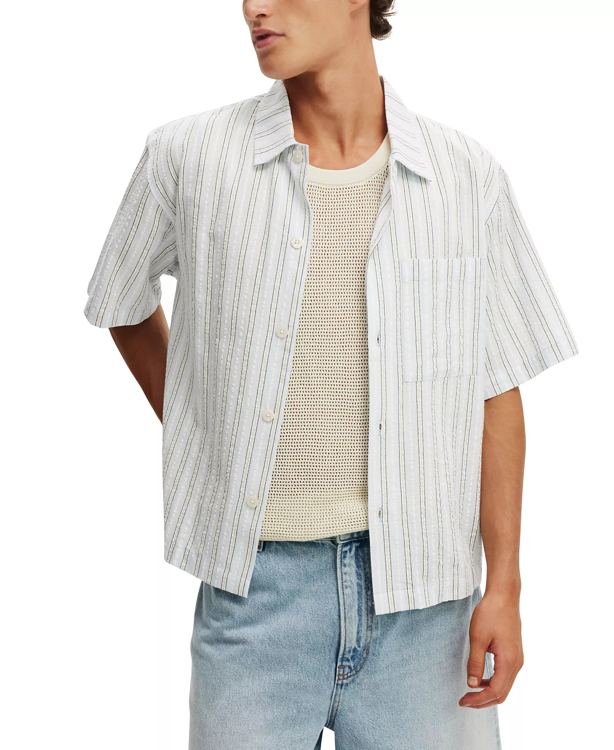 Мужская рубашка с коротким рукавом Ventura 9490₽