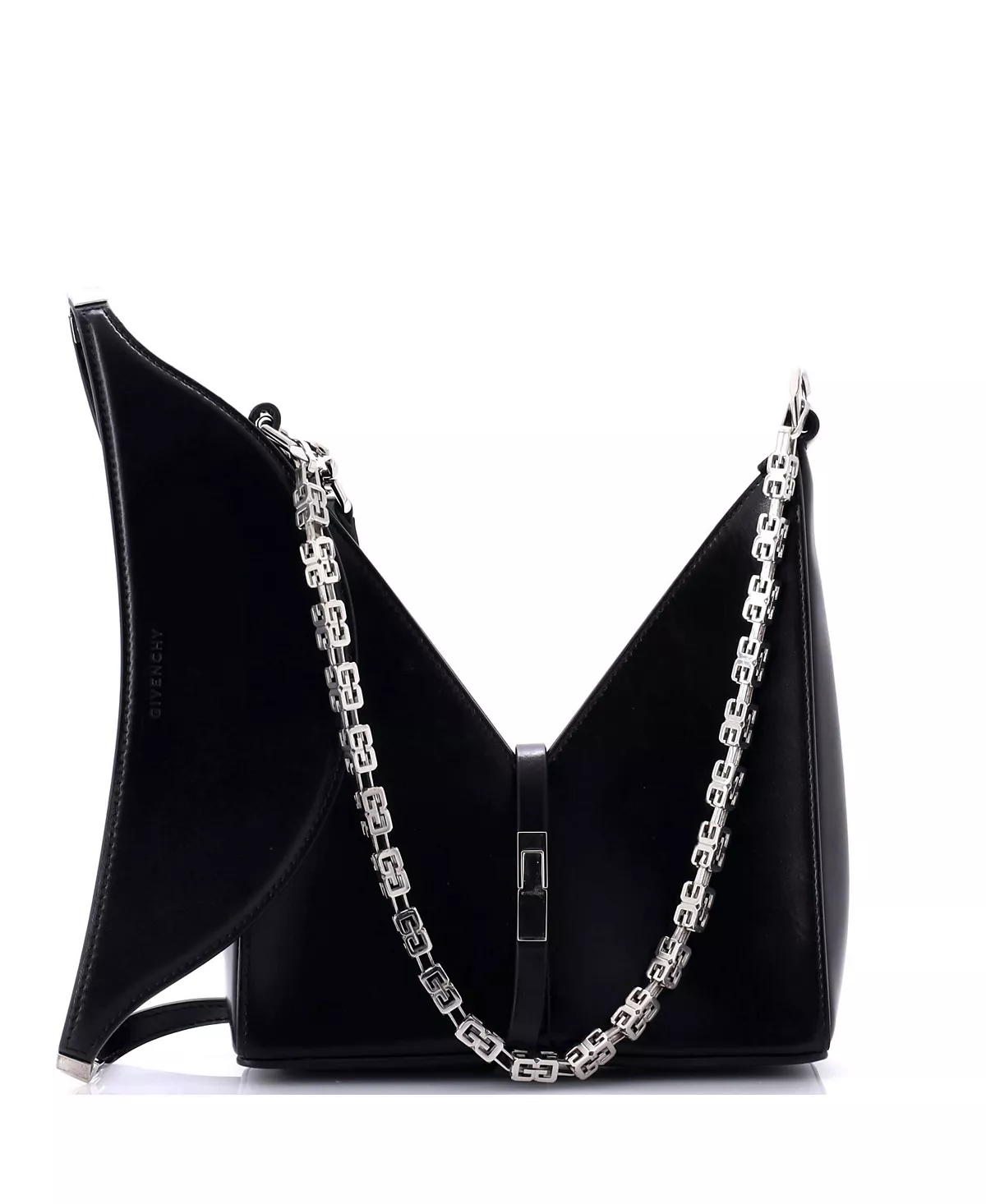 Мини-сумка с вырезами из кожи 142190₽