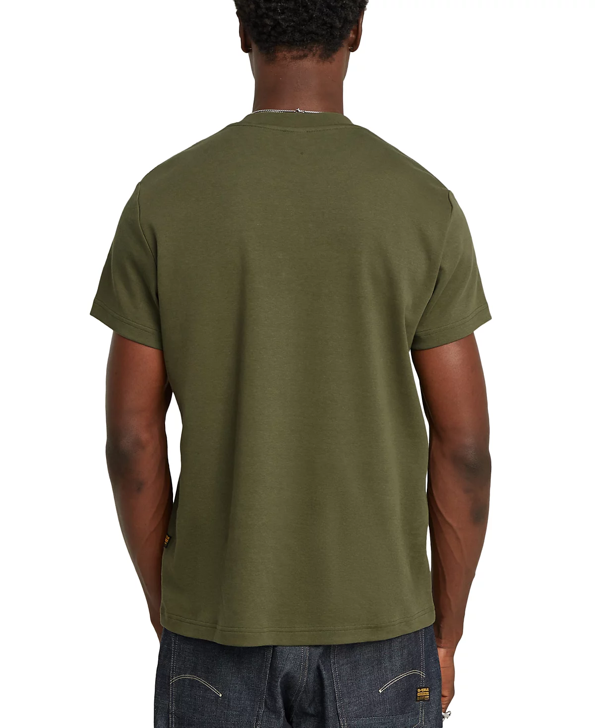 Мужская футболка Old Skool с коротким рукавом и круглым вырезом горловины G-Star RAW с логотипом Old Skool 9490₽