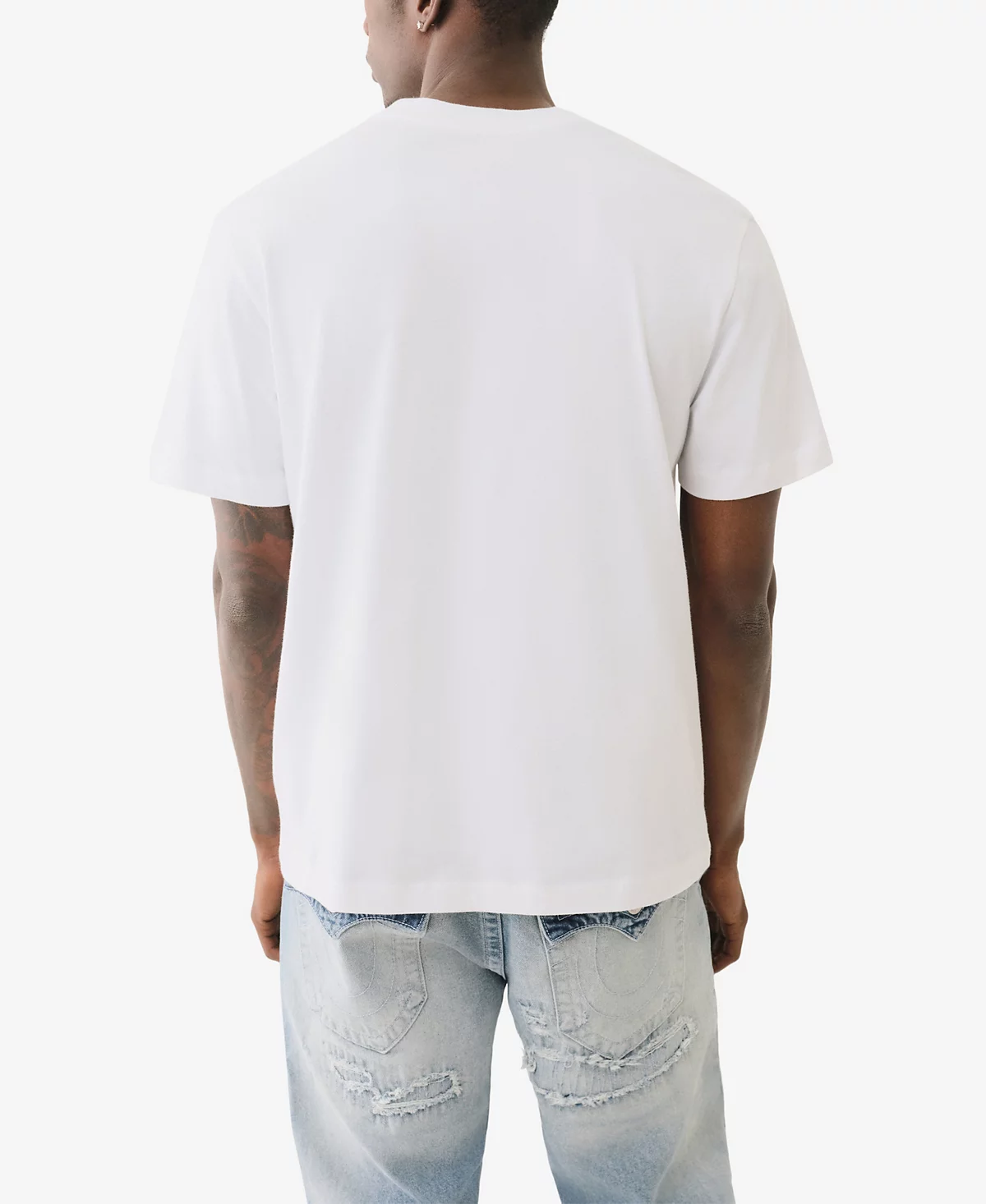 Мужская футболка True Religion с коротким рукавом и логотипом Uni 9890₽