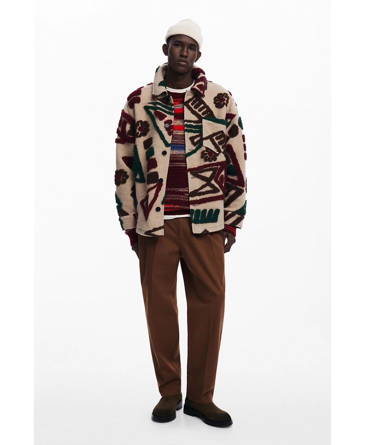 Мужская шерстяная куртка оверсайз Desigual от Desigual 54990₽