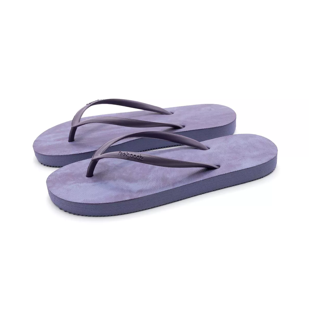 Женские босоножки-стринги Slimz Remix из натурального каучука с застежкой-липучкой