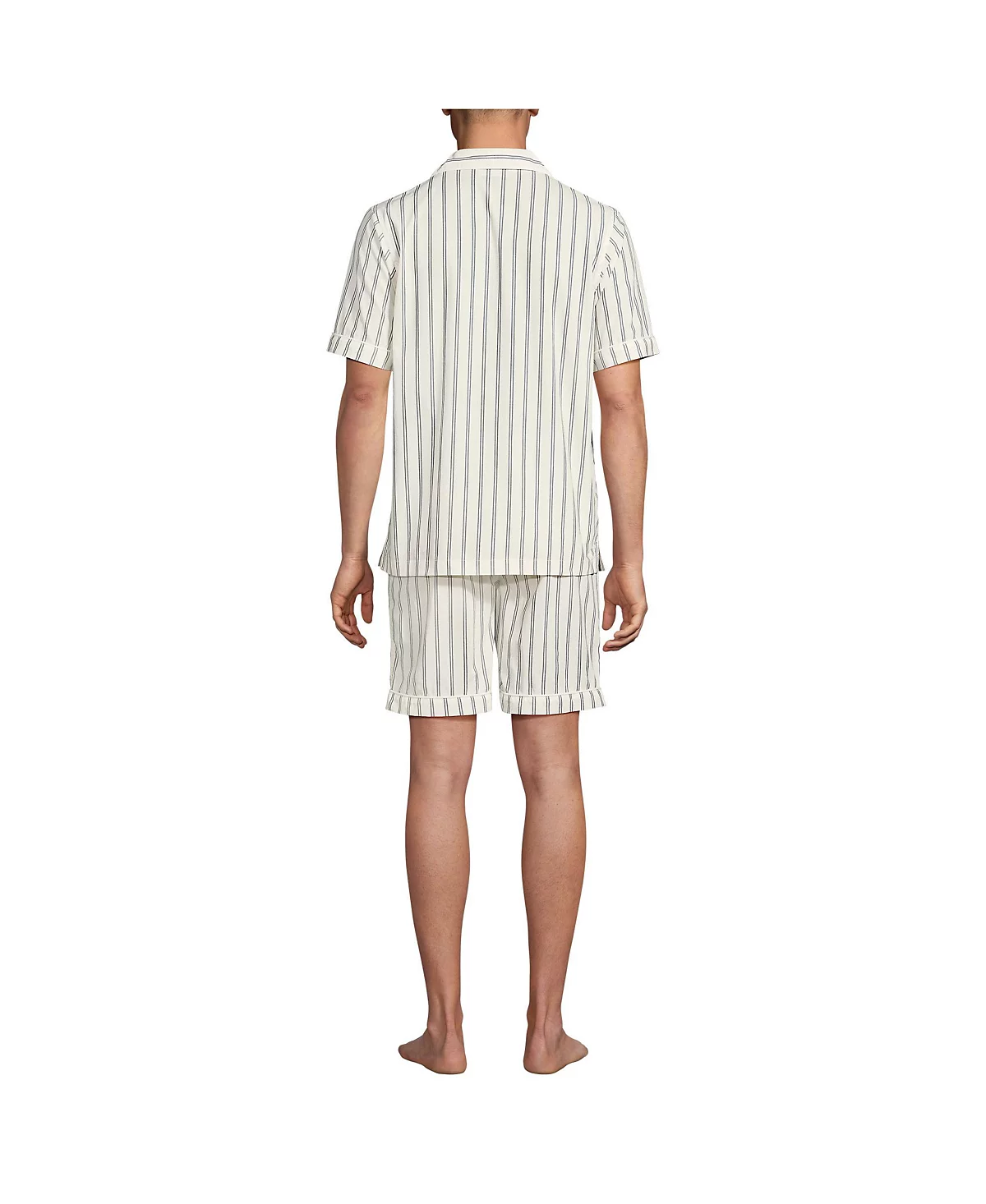 Незаменимый пижамный комплект для мужчин из Лэндс-Энда с коротким рукавом 15190₽