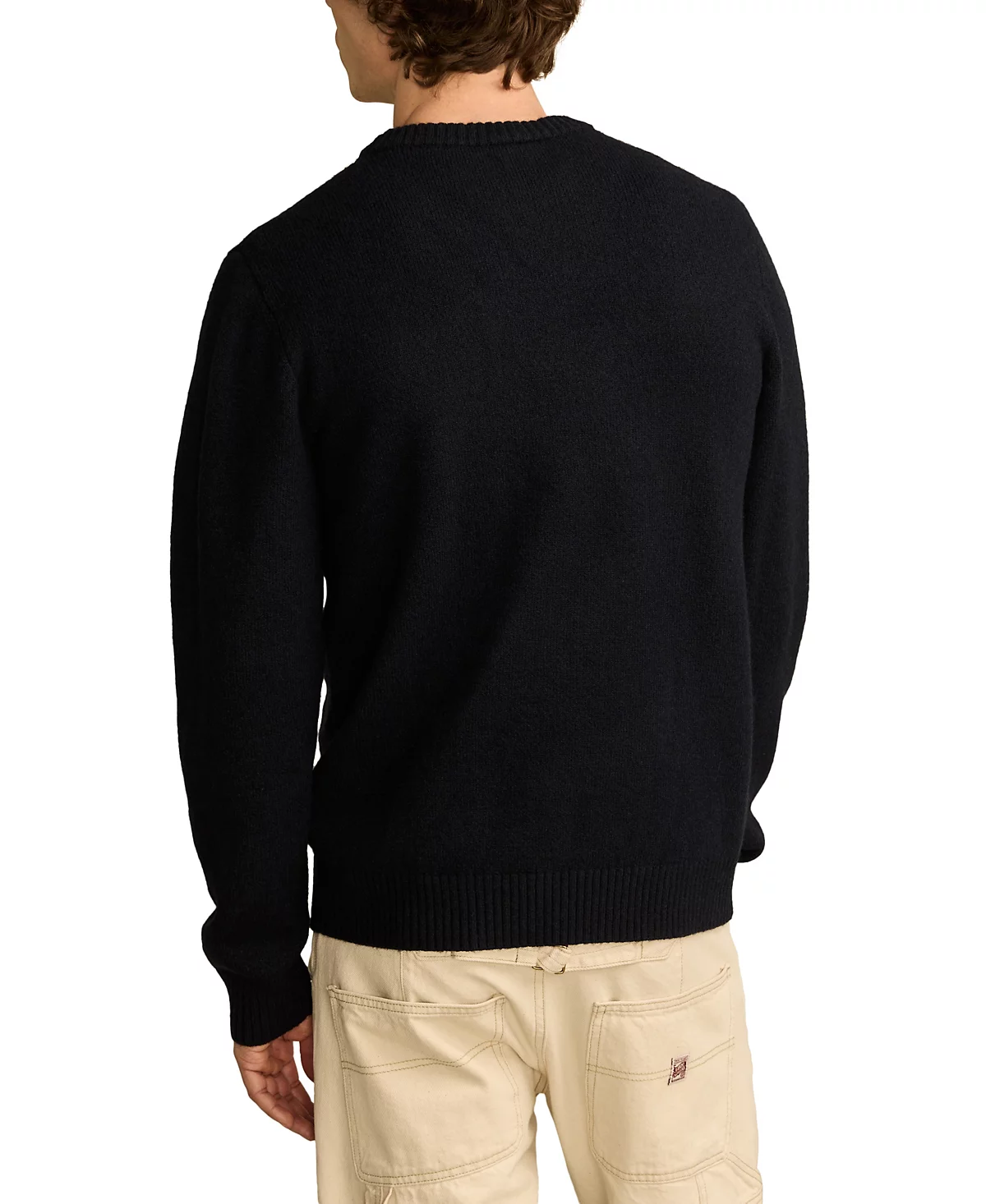 Мужской свитер-пуловер с Микки Маусом от бренда Lucky Brand 18790₽