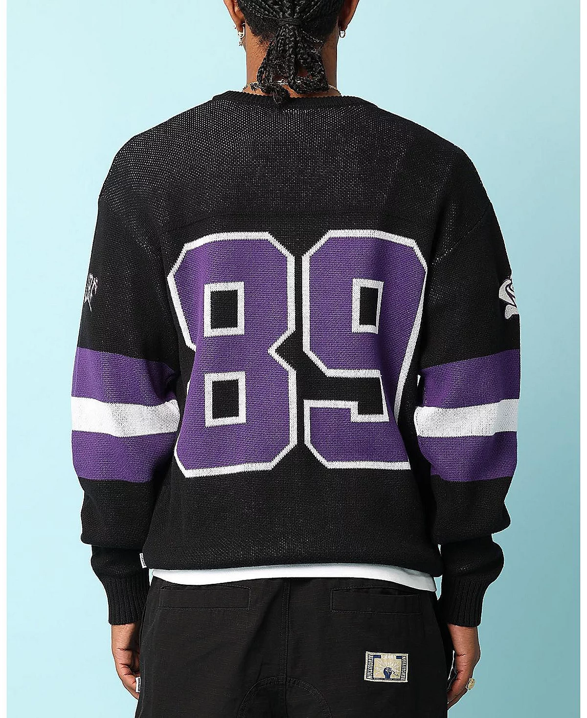 Мужской вязаный свитер с сеткой CARRE 18290₽