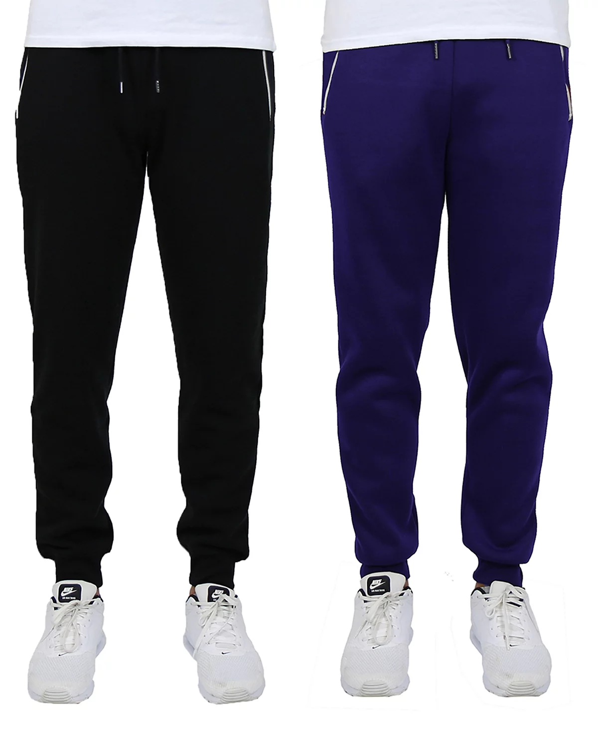 Мужские спортивные штаны для бега трусцой Blue Ice на флисовой подкладке из 2-х комплектов 9090₽