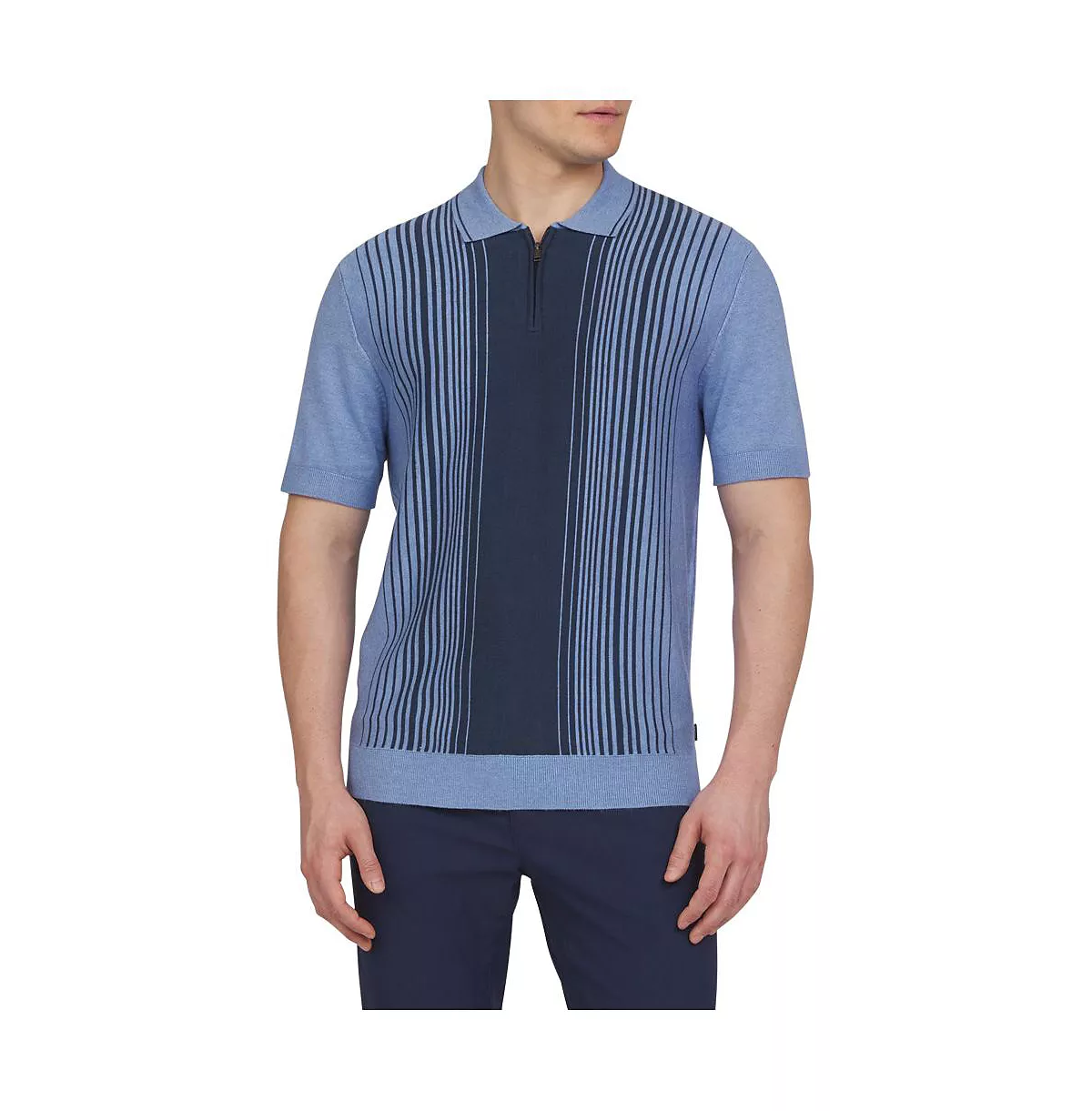 Мужской свитер-поло Gabe с застежкой на четверть молнии 18690₽