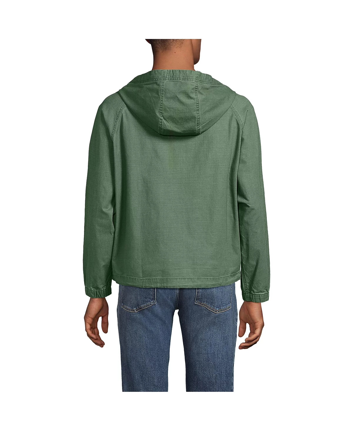 Мужской анорак из рипстопа Lands End 13290₽