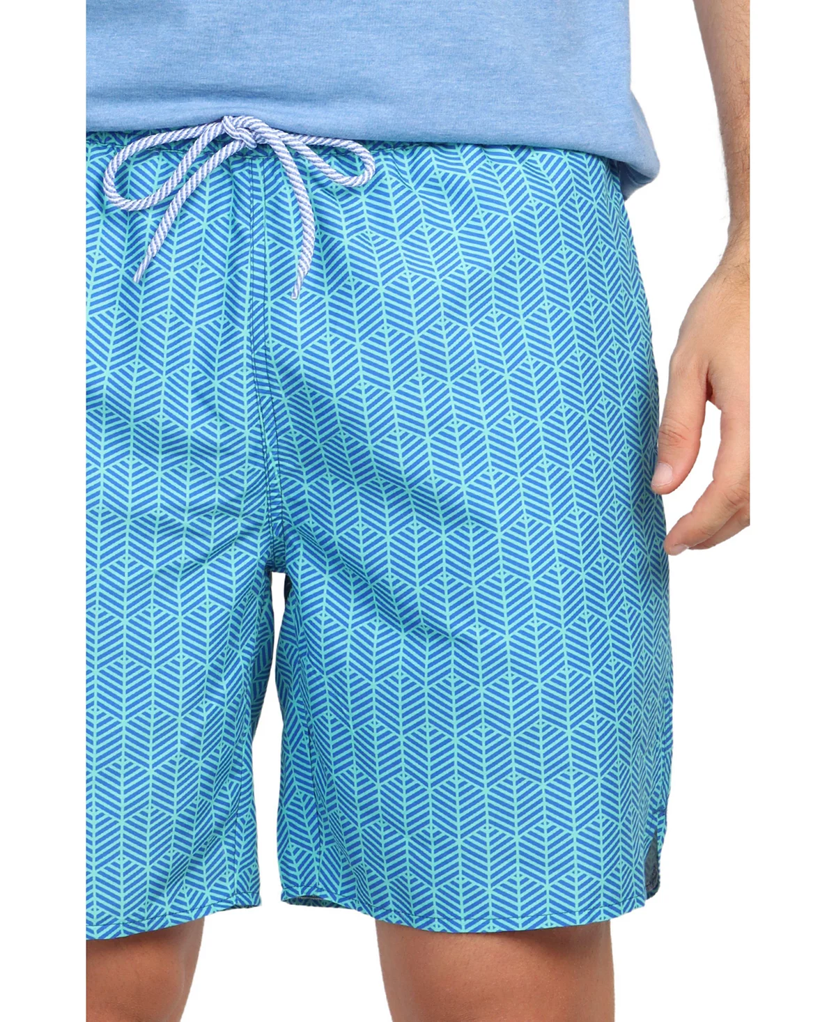 Мужские абстрактные плавательные шорты Geo от Tailorbyrd