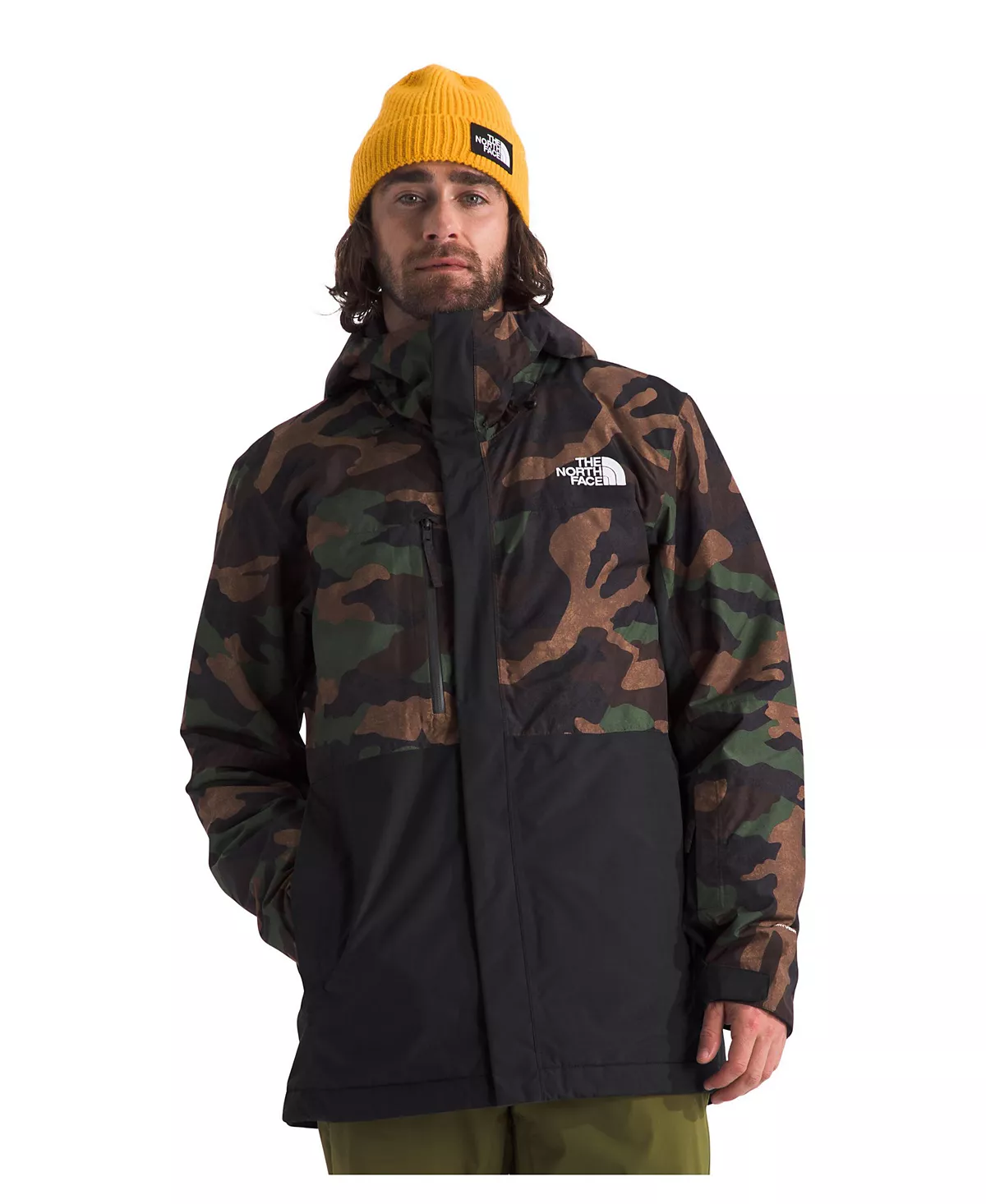 Мужская утепленная куртка с капюшоном Freedom на молнии спереди 42590₽