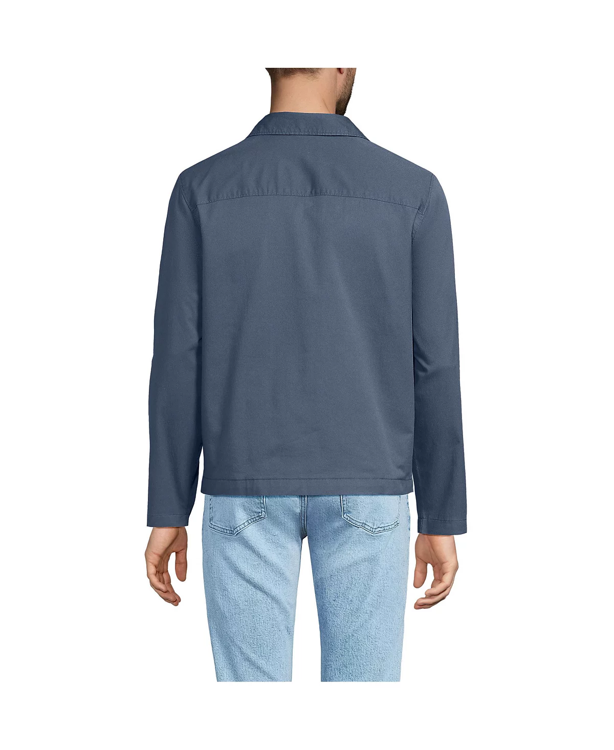 Мужская легкая куртка на молнии Lands End 20890₽