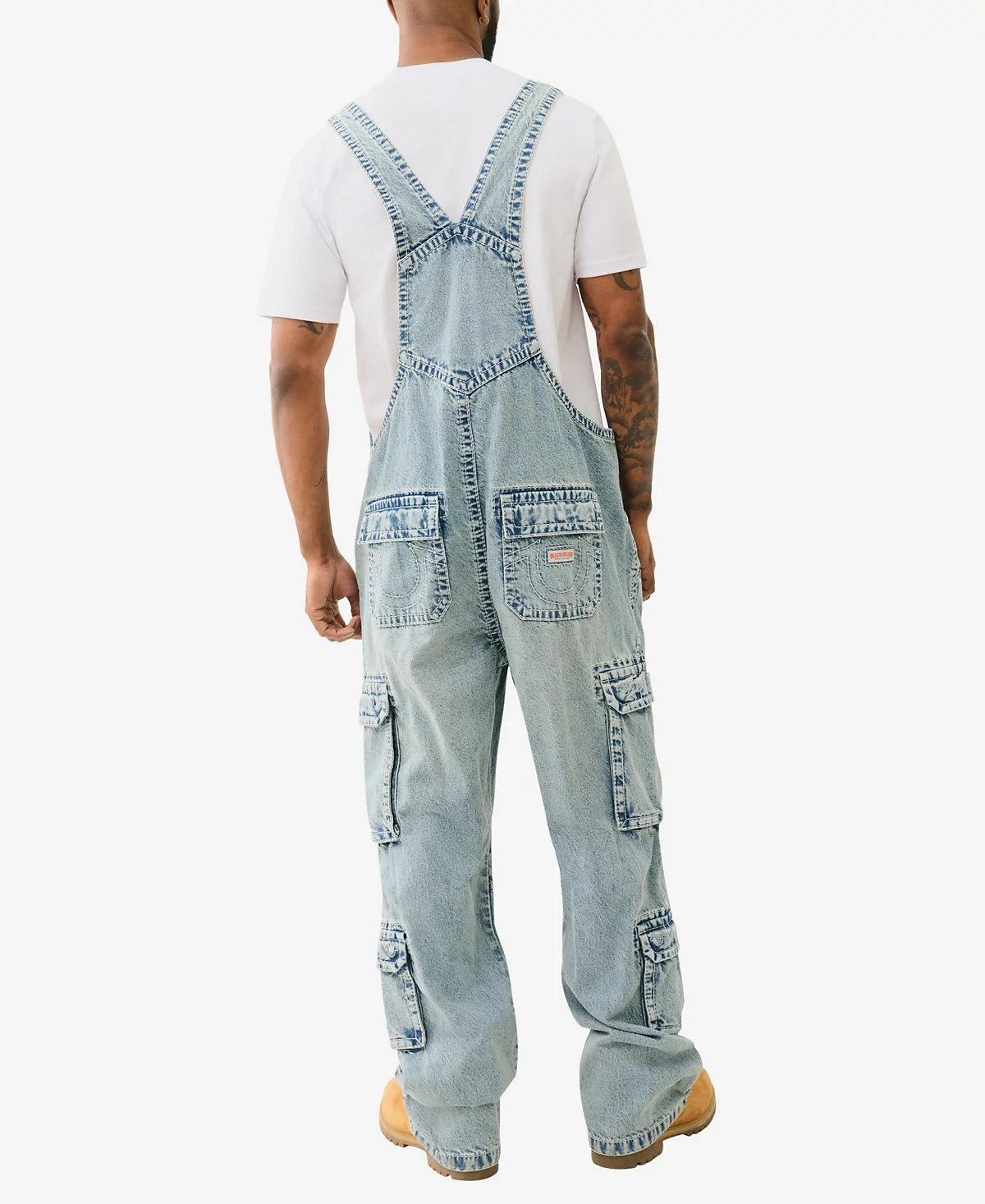 Мужские джинсы-карго True Religion Big T-Overall с двойным карманом 41690₽