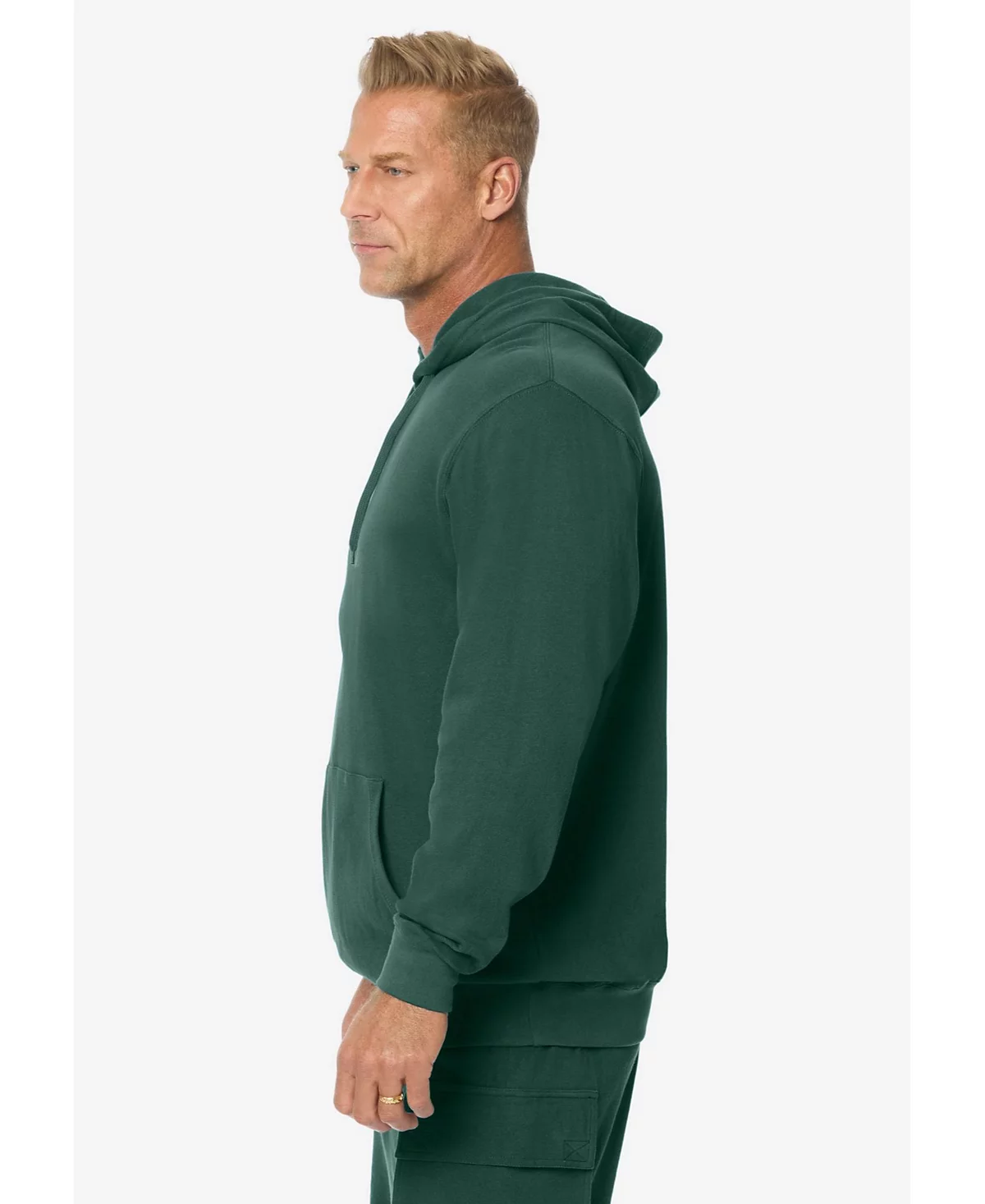 Французская махровая толстовка KingSize Big - Tall с капюшоном 12490₽