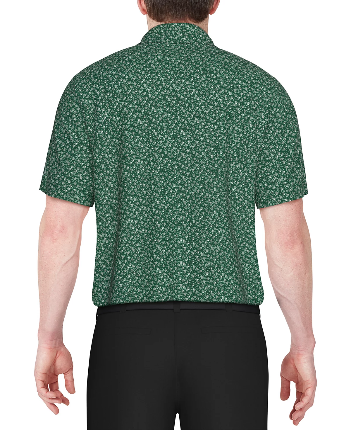Мужская рубашка поло Performance Polo с коротким рукавом и цветочным принтом от PGA TOUR 4490₽