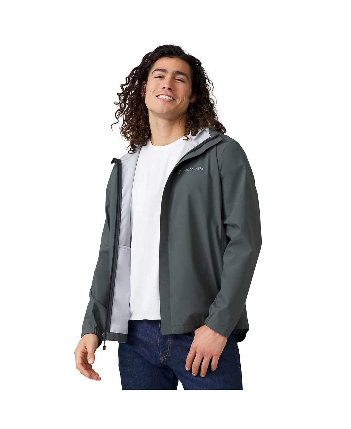 Непромокаемая дождевальная куртка Free Country Men's Hydro Lite X2O Spectator