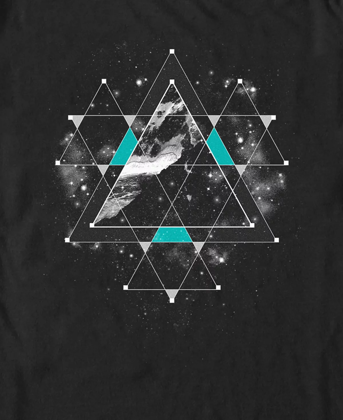 Мужская футболка с коротким рукавом Design By Humans Time Space