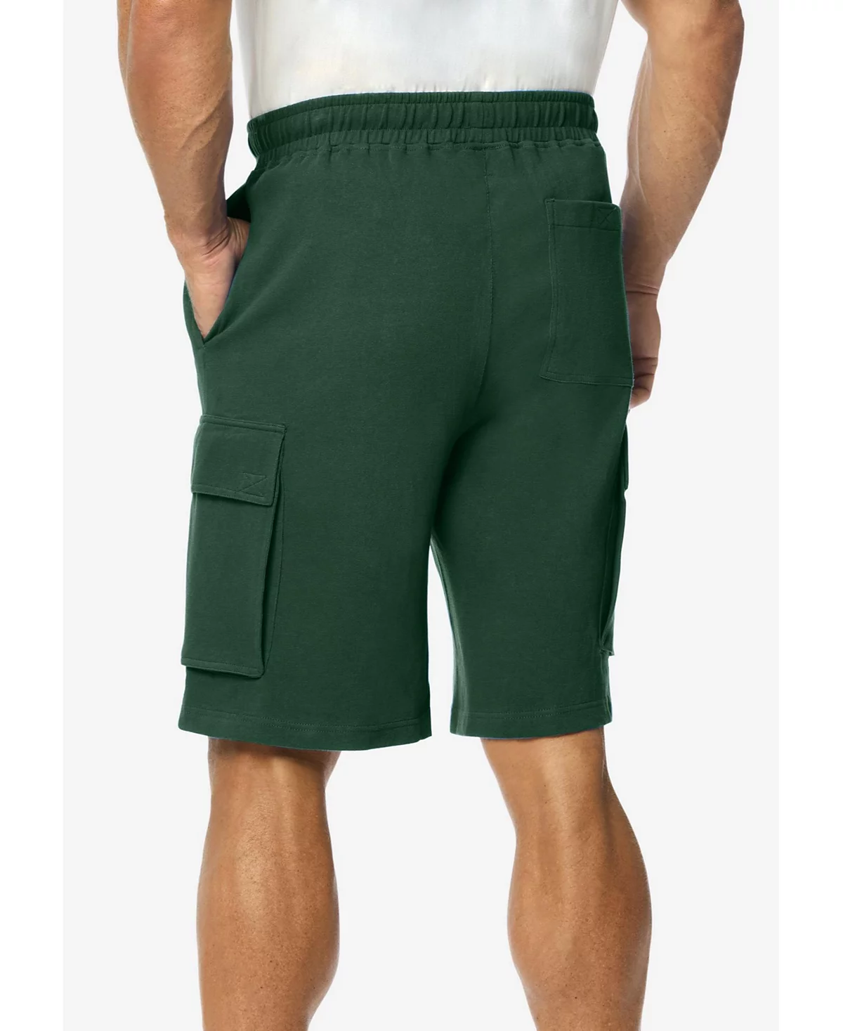 Французские махровые шорты-карго KingSize Big - Tall 11190₽