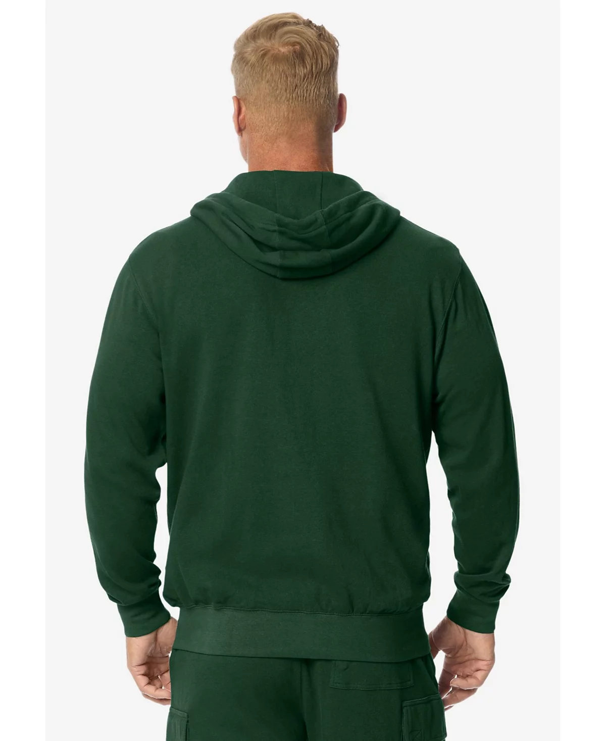 Махровая французская толстовка на молнии KingSize Big - Tall 12590₽