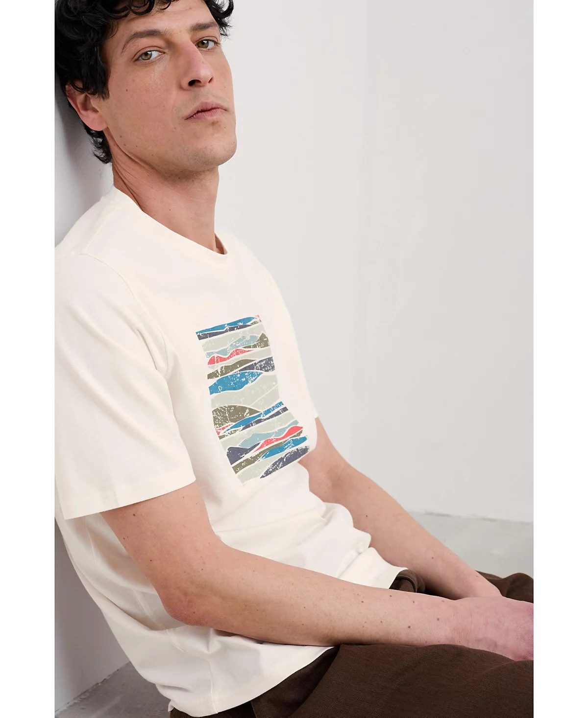 Мужская футболка Midwatch из морской соли Корнуолла