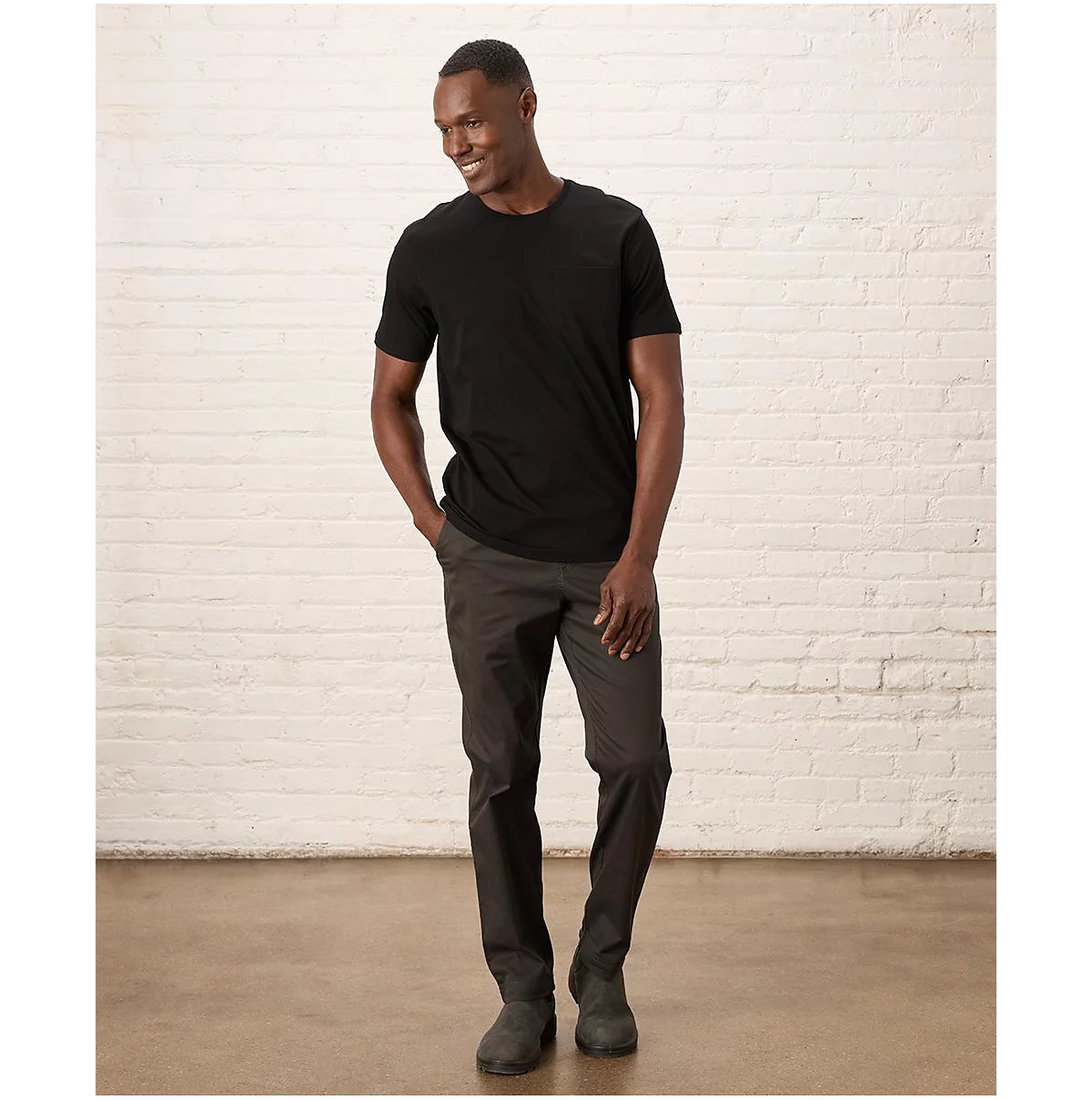 Мужская футболка Pact из органического хлопка Softspun Pocket Crew от Pact 5690₽