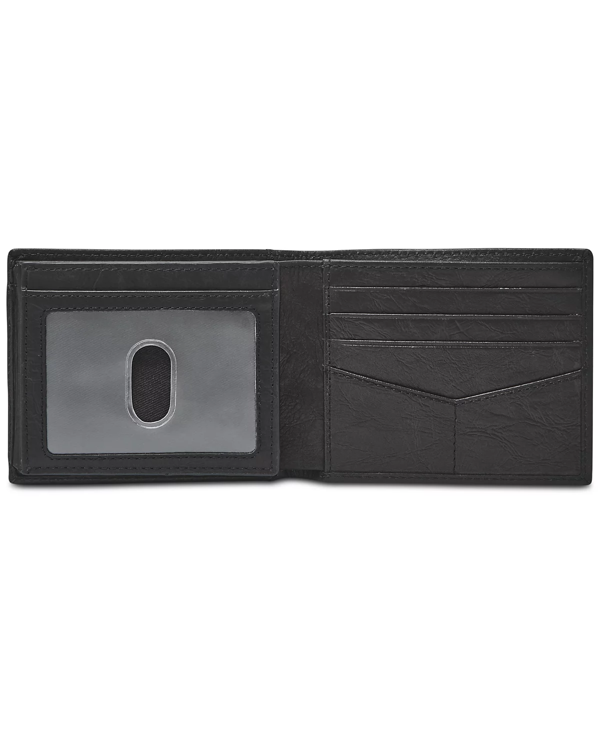 Мужской кожаный бумажник Neel двойного сложения Fossil