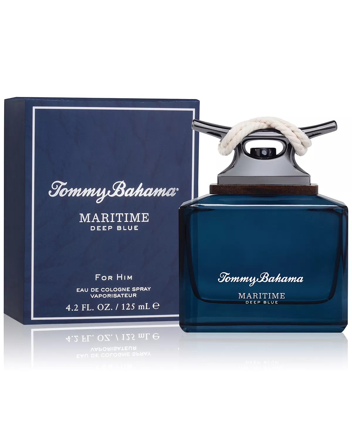 Мужской спрей-одеколон Maritime Deep Blue, 4,2 унции.