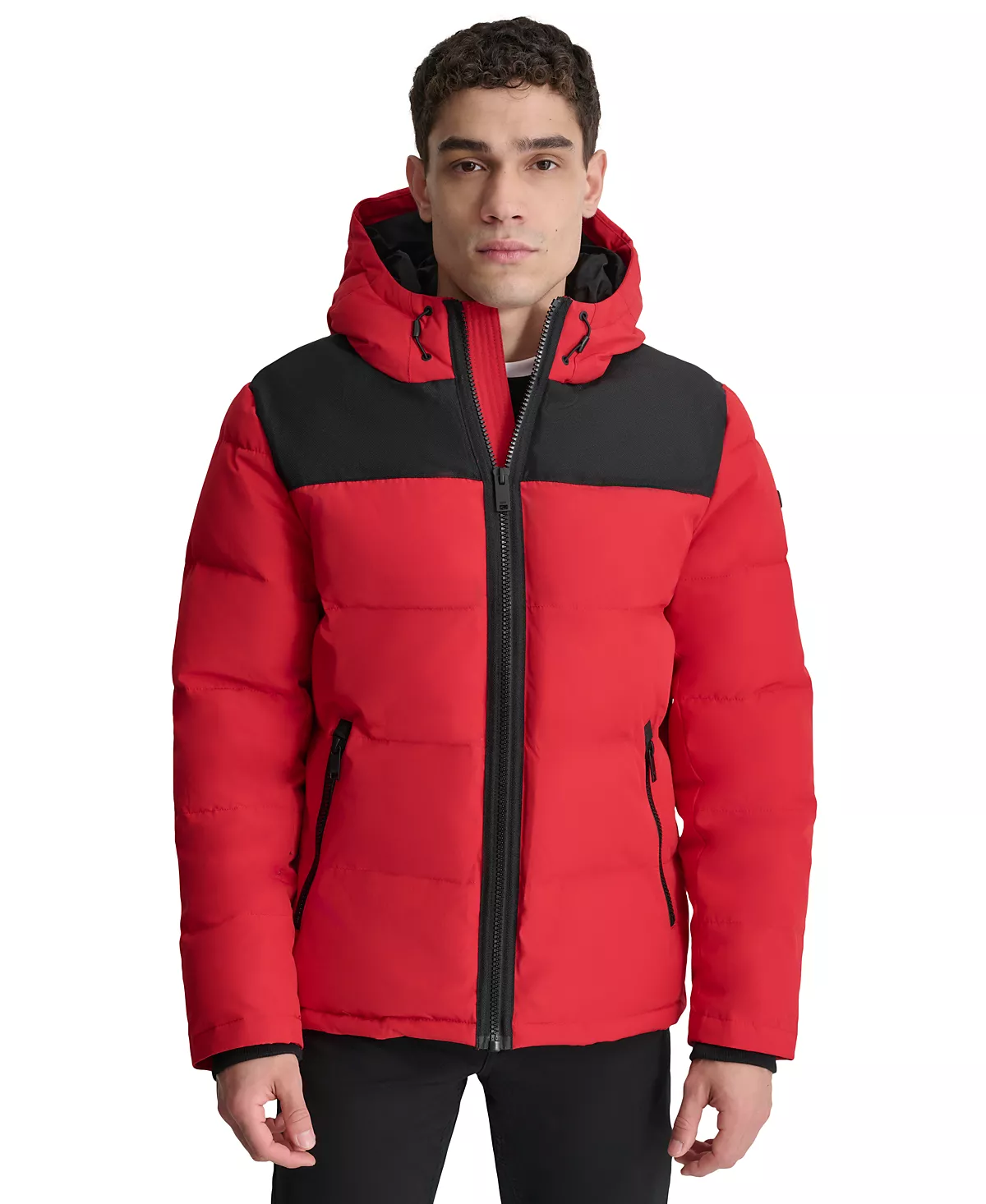 Мужское пуховое пальто из смешанной ткани созданное для Macys 42790₽