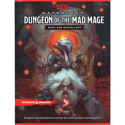 D-D 5E RPG Глубоководье - Подземелье Безумного мага - Карты и разное 3790₽