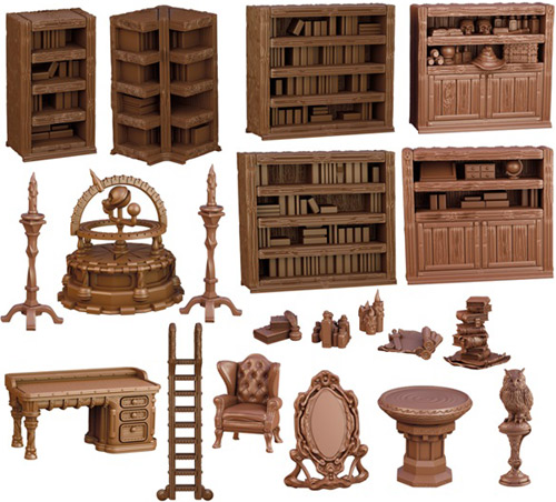 Ящик с рельефом кабинет волшебника 4890₽