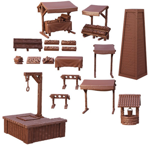 Рельеф местности Деревенская площадь 4890₽